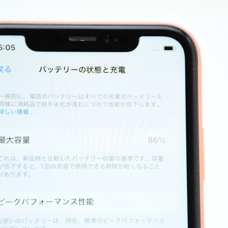 �ڱվ����ʡ������Хåƥ꡼86���docomo SIM�ե꡼ iPhone XR 128GB
