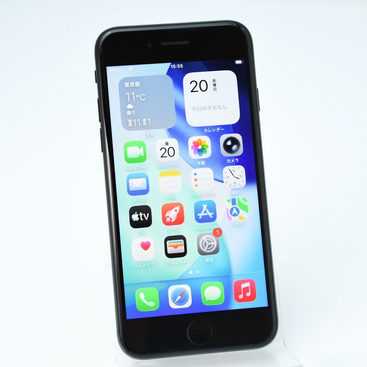 �ڱվ����ʡ�docomo SIM�ե꡼ iPhone SE �裲���� 64GB �֥�å�