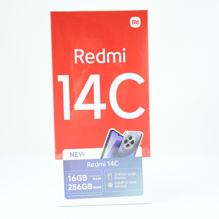 ��̤�������ʡ۹����� SIM�ե꡼ Redmi 14C 8GB/256GB �ߥåɥʥ��ȥ֥�å�