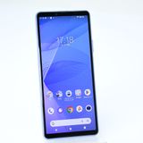 【液晶美品*電池良好】SIMフリー au Xperia 10 III SOG04 ブルー