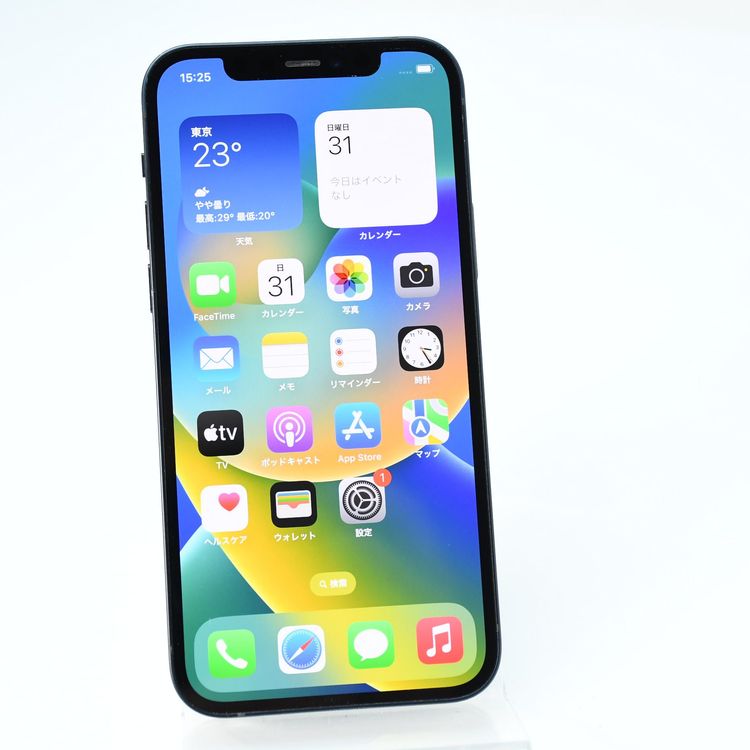 �ڱվ����ʡ�SIM�ե꡼ iPhone12 64GB �֥�å�