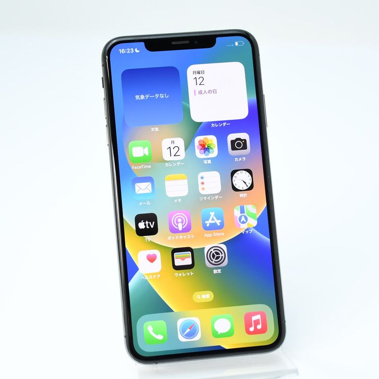 �ڽ����Хåƥ꡼�������� 80���au SIM�ե꡼ iPhone XS Max 256GB