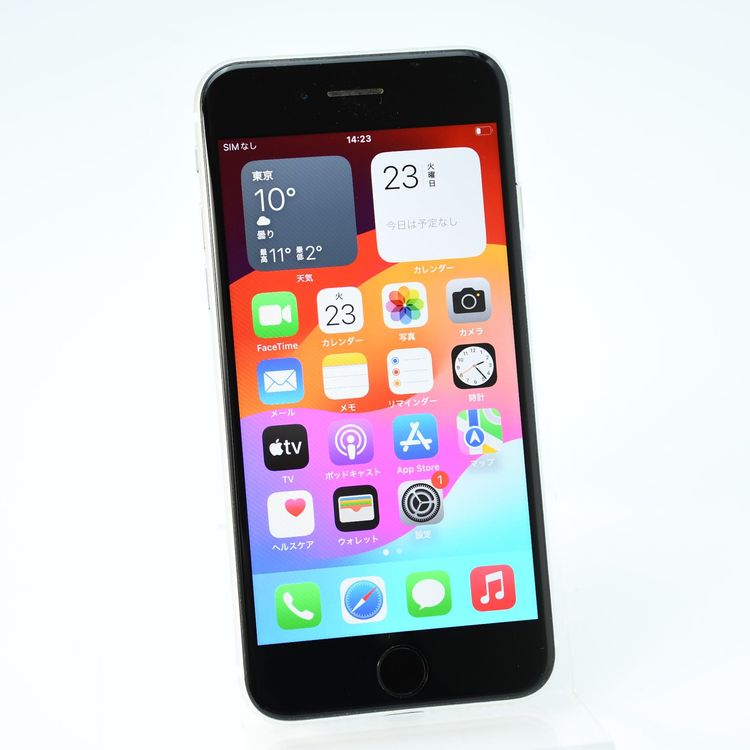 �ڱվ����ʡ������Хåƥ꡼81���docomo SIM�ե꡼ iPhone SE �裲���� 64GB