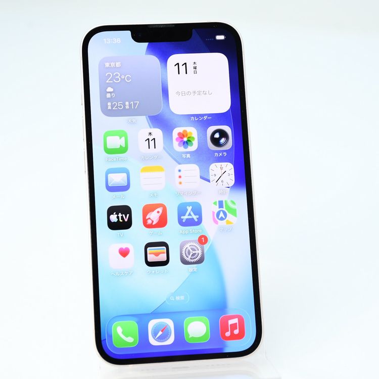 �ڱվ����ʡ������Хåƥ꡼��������83���SIM�ե꡼ iPhone13 128GB �ԥ�