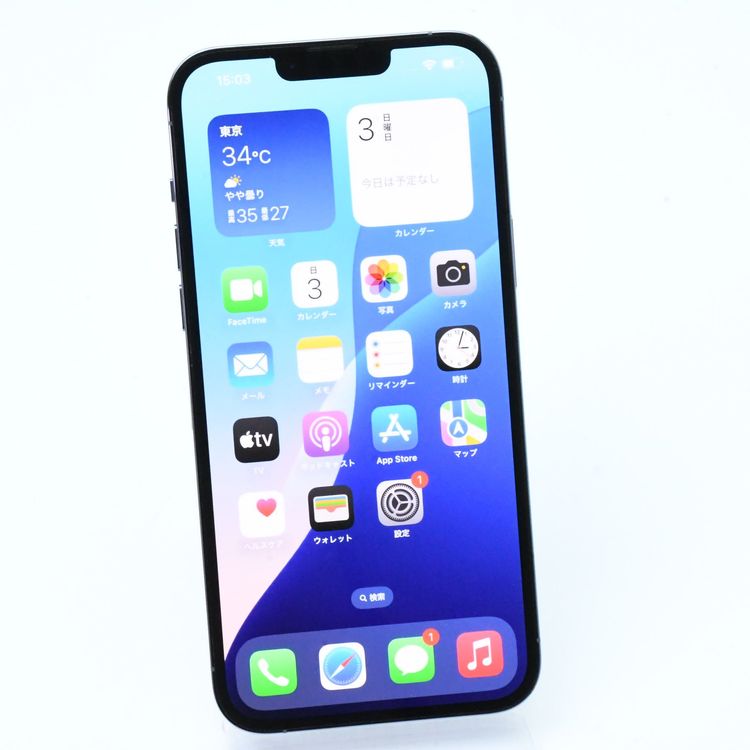 ڿƱ͡100%SIMե꡼ iPhone13 Pro Max 256GB֥롼