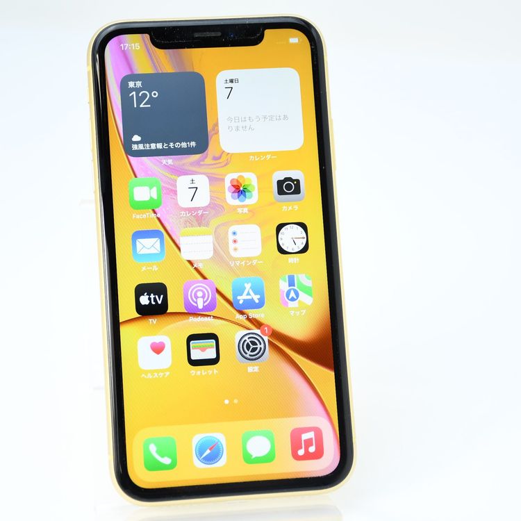 �����ʡ������Хåƥ꡼82���au SIM�ե꡼ iPhone XR 64GB ��������