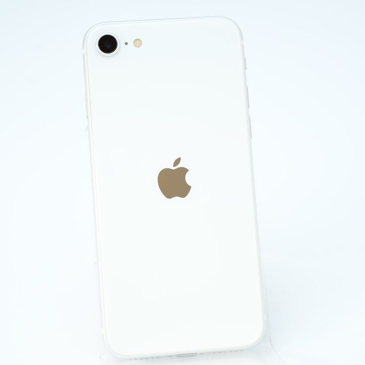 �ڽ����Хåƥ꡼82���SIM�ե꡼ iPhone SE �裲���� 64GB �ۥ磻��