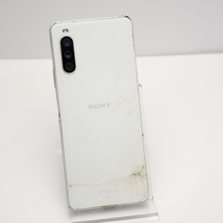 �ڥ���󥯡�ư���ǽ��SIM�ե꡼ au Xperia 10 III SOG04 �ۥ磻��