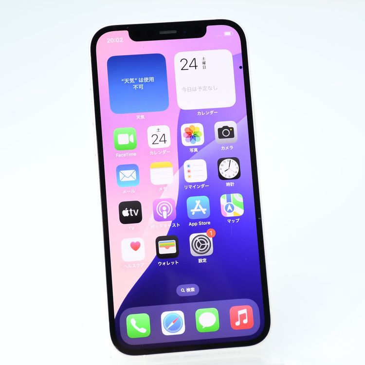 ���������docomo SIM�ե꡼ iPhone 12 64GB �ۥ磻��