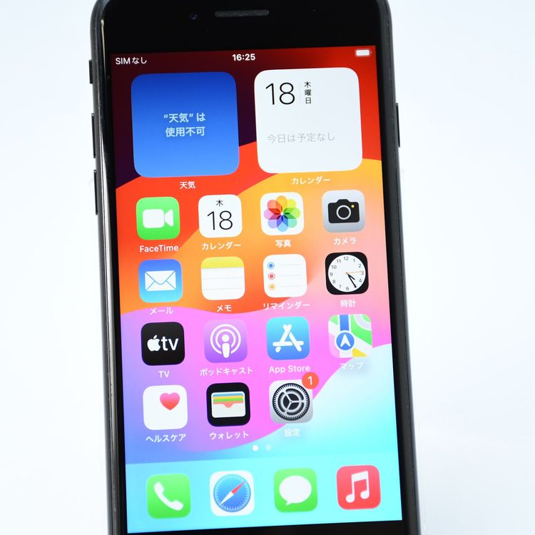 docomo SIM�ե꡼ iPhone SE �裲���� 64GB �֥�å�