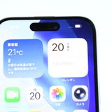 ڽХåƥ꡼100Ų14SIMե꡼ iPhone15 128GB ֥롼
