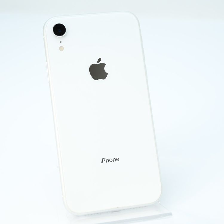 �ڱվ����ʡ������Хåƥ꡼82���au SIM�ե꡼ iPhone XR 128GB �ۥ磻��