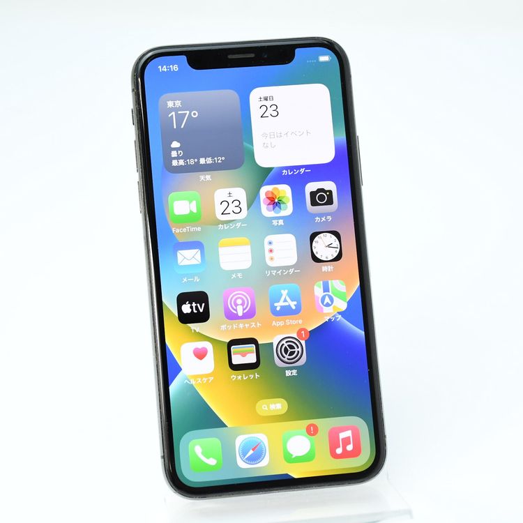 �ڱվ����ʡ�SIM�ե꡼ iPhone X 64GB ���ڡ������쥤