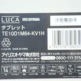 ��̤�������ʡۥ����ꥹ������� LUCA 10.1�����֥�å� TE10D1M64-KV1H