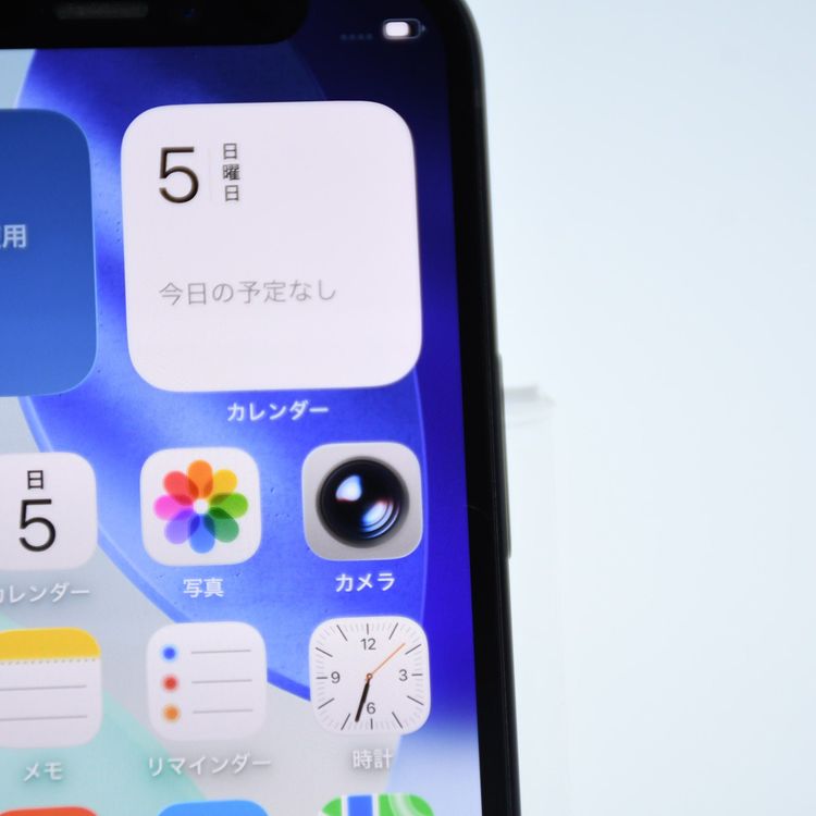 �ڽ����Хåƥ꡼82���au SIM�ե꡼ iPhone12 mini 64GB �֥�å�