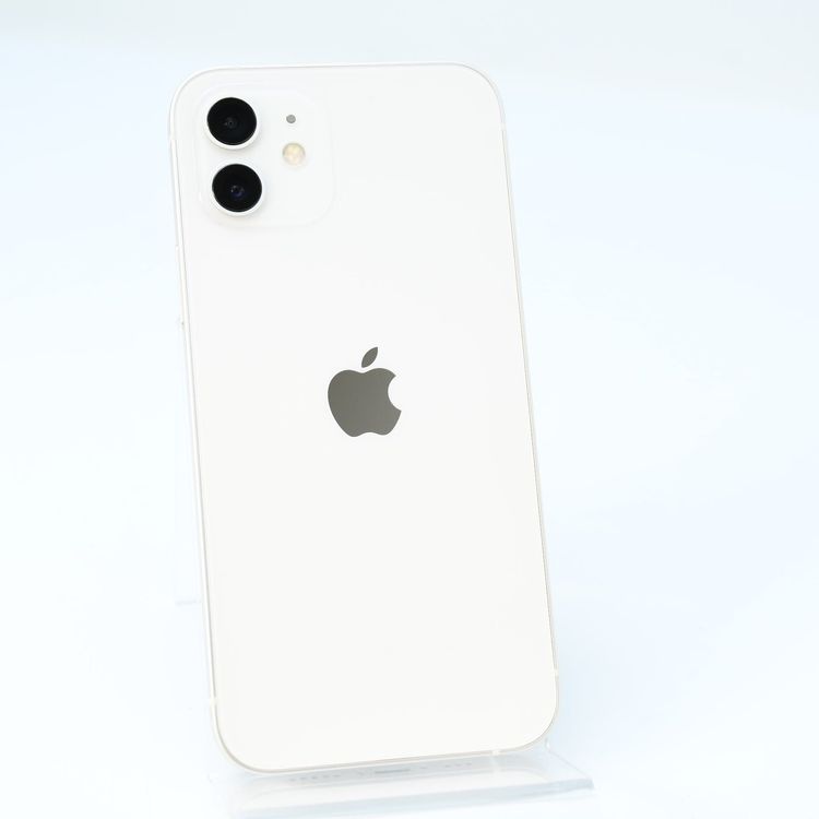 �����ʡ�ư��ġ�����100 %�� SIM�ե꡼ iPhone12 64GB �ۥ磻��