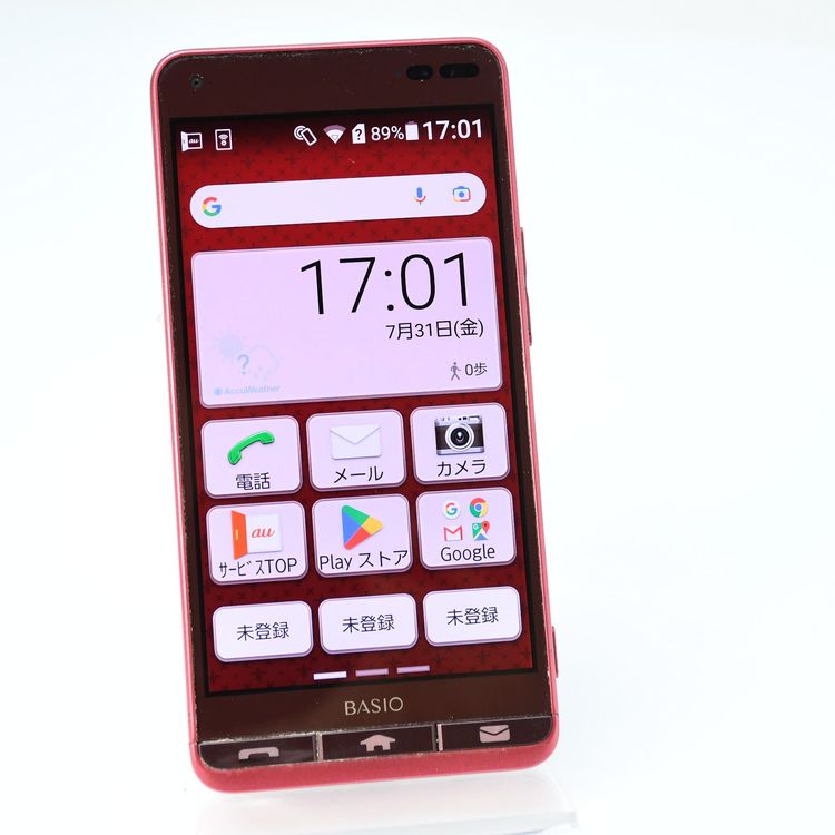 �ڱվ����ʡ�SIM���å�����Ѥ� au BASIO3 KYV43 ��å�