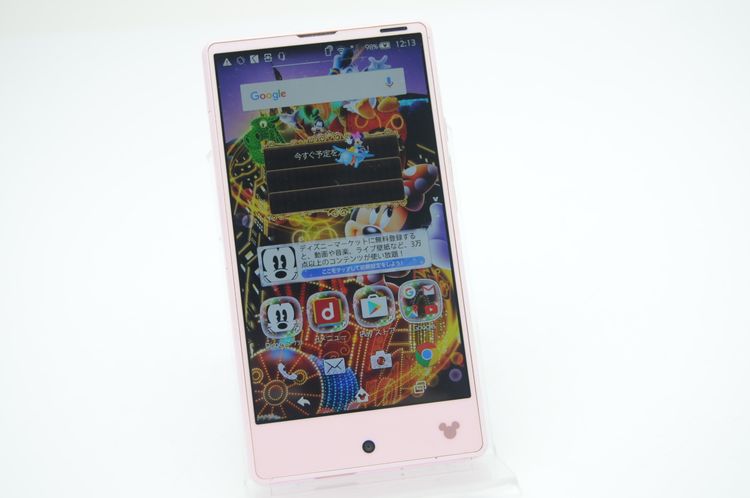 �ڥ������å���襭�󥰡�SIM�ե꡼ docomo Disney Mobile DM-01H �ԥ�