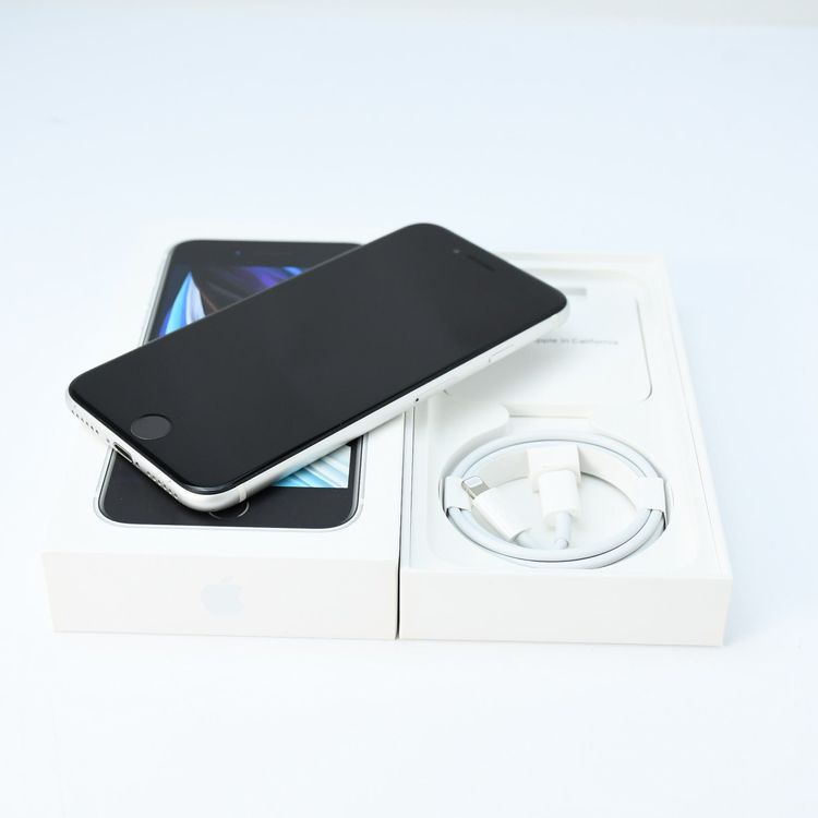 �ڥ�����󥺳�����°�ʴ�����SIM�ե꡼SE ��2���� 128GB �ۥ磻��