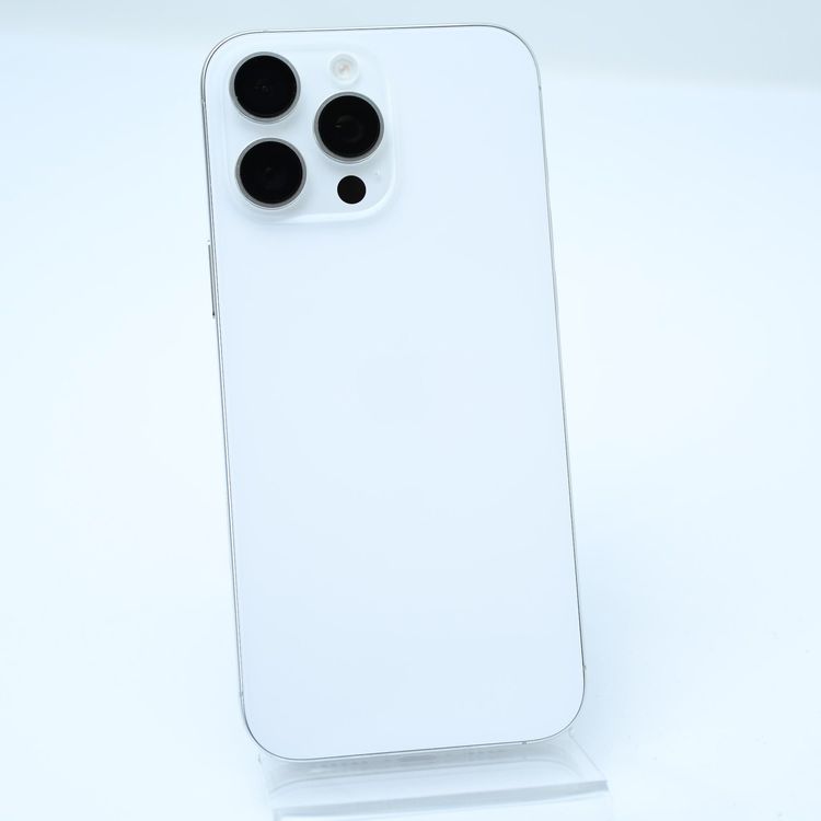 【新品同様*バッテリー100%】SIMフリー iPhone16 Pro Max 256GB ホワイト