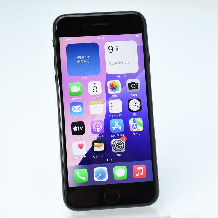 �ڽ����Хåƥ꡼��������88���SIM�ե꡼ iPhone SE �裲���� 64GB �֥�å�