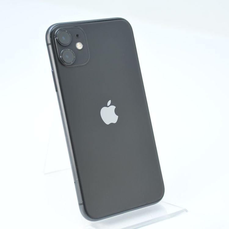 �ڱվ����ʡ������Хåƥ꡼��������85���au SIM�ե꡼ iPhone11 64GB �֥�å�