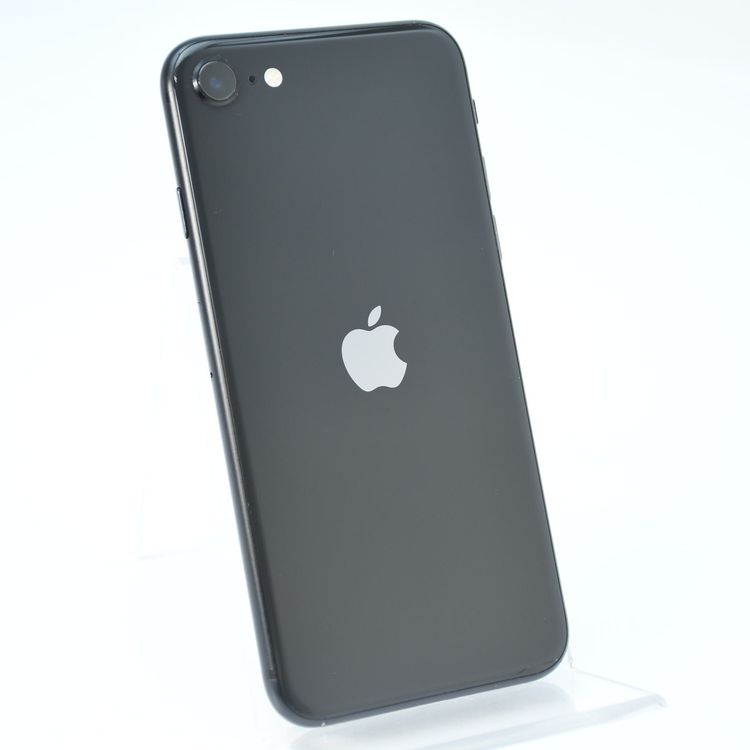 ��ư��ġ�����100 %��SIM�ե꡼ iPhone SE�裲���� 128GB �֥�å�