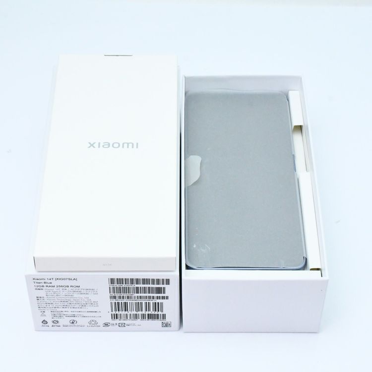 ڱվʡ au SIMե꡼ Xiaomi 14T 12GB/256GB Titan blue