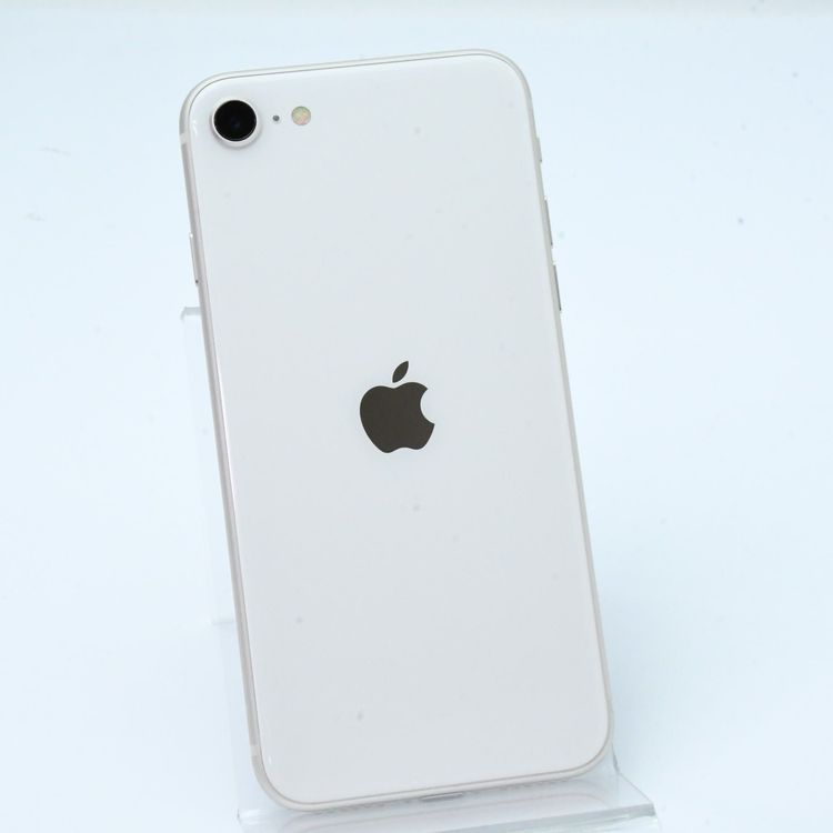 ʡХåƥ꡼80%au SIMե꡼ iPhoneSE 裳 64GB ۥ磻