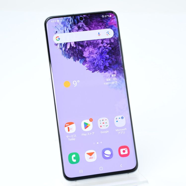 �ڱվ����ʡ������ɹ���SIM�ե꡼ au Galaxy S20 5G SCG01 �����ߥå����졼