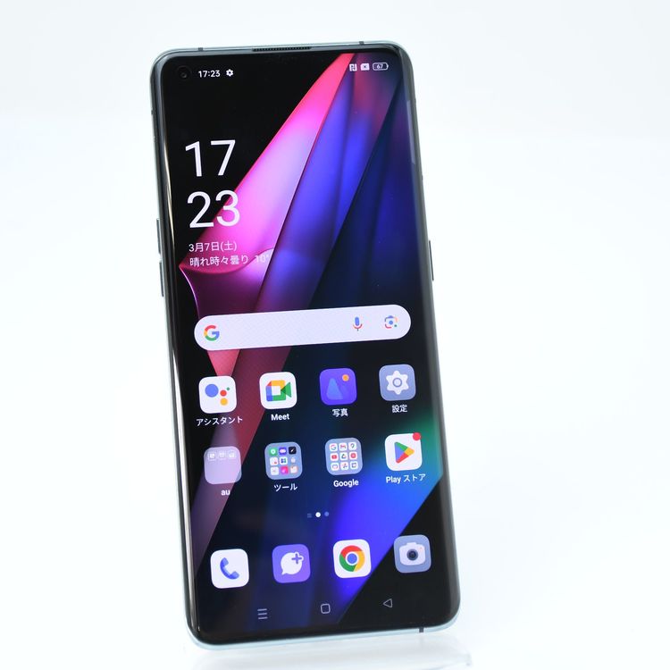 �ڱվ����ʡ� au SIM�ե꡼ OPPO Find X3 Pro OPG03 �������֥�å�