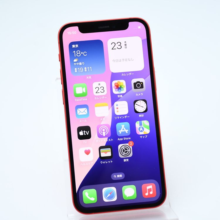 ưġ100 %ʡ au SIMե꡼ iPhone12 mini 64GB å