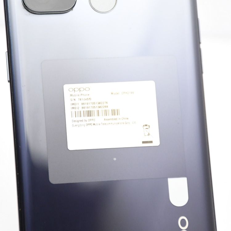 �ڱվ����ʡ�SIM�ե꡼�� OPPO Reno5 A CPH2199 6GB/128GB