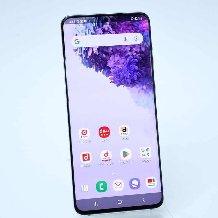 【電池良好】SIMフリー docomo Galaxy S20 5G SC-51A クラウドホワイト
