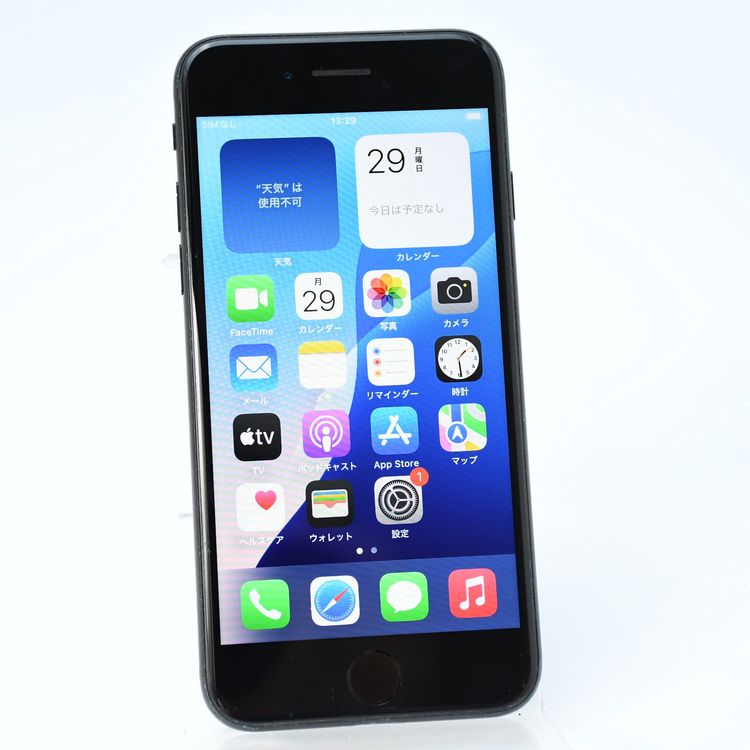 SIM�ե꡼ iPhone SE �裲���� 64GB �֥�å�