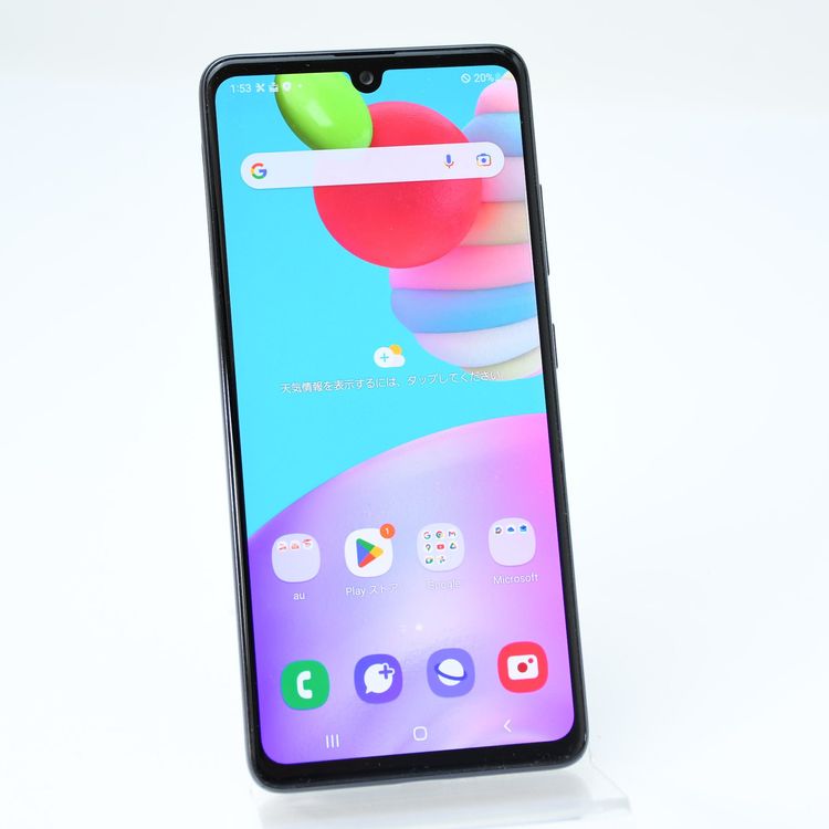 �ڱվ����ʡ�SIM�ե꡼ au Galaxy A41 SCV48 �֥�å�