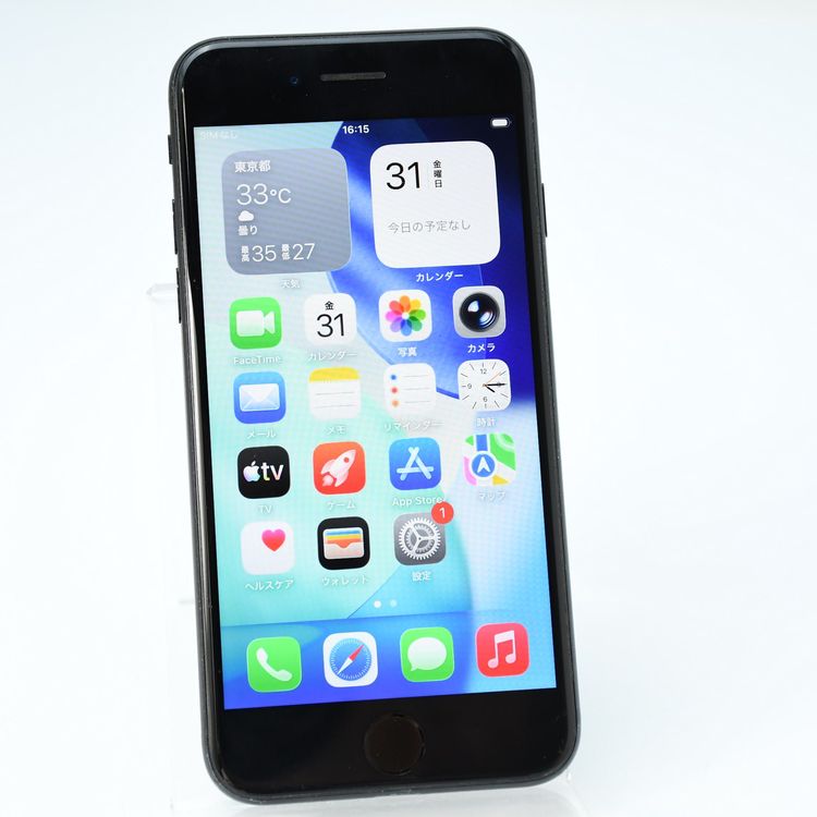 SIM�ե꡼ iPhone SE �裲���� 64GB �֥�å�