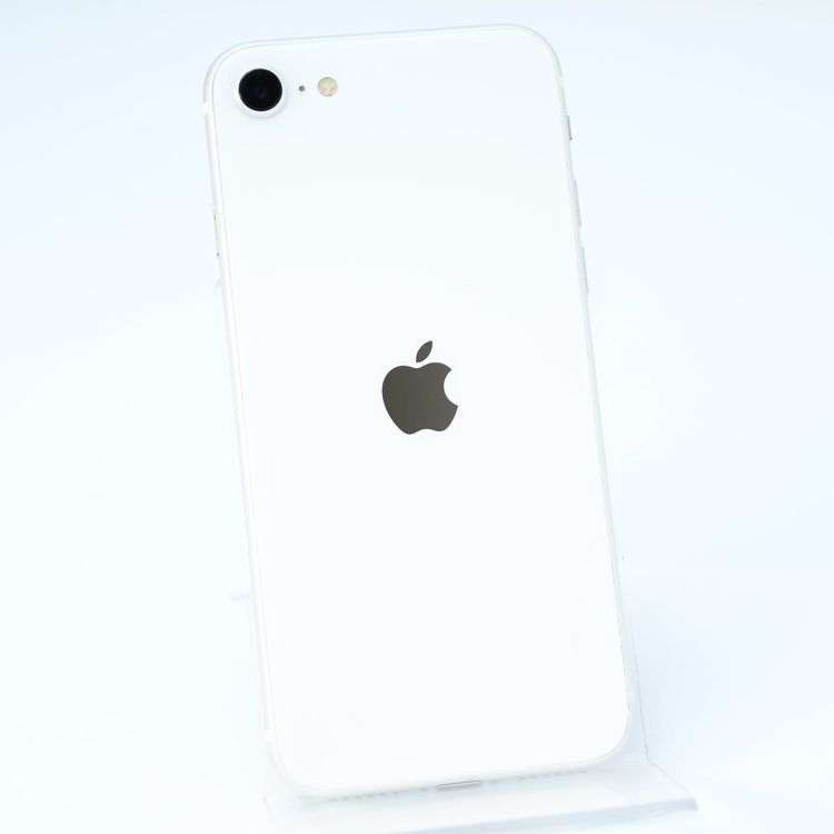 �ڱվ����ʡ�SIM�ե꡼ iPhone SE �裲���� 128GB �ۥ磻��