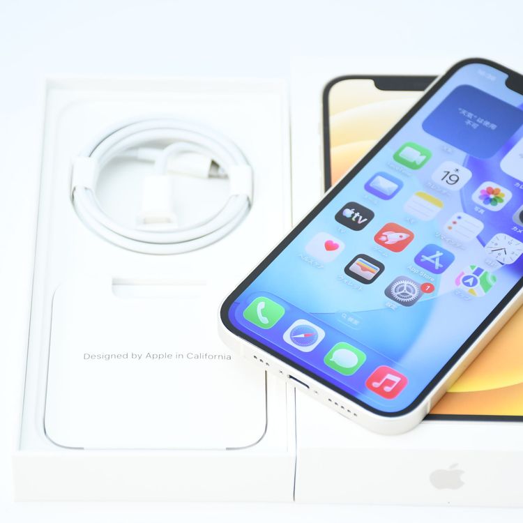 �����ʡ���°�ʴ�����au SIM�ե꡼iPhone12 64GB �ۥ磻��
