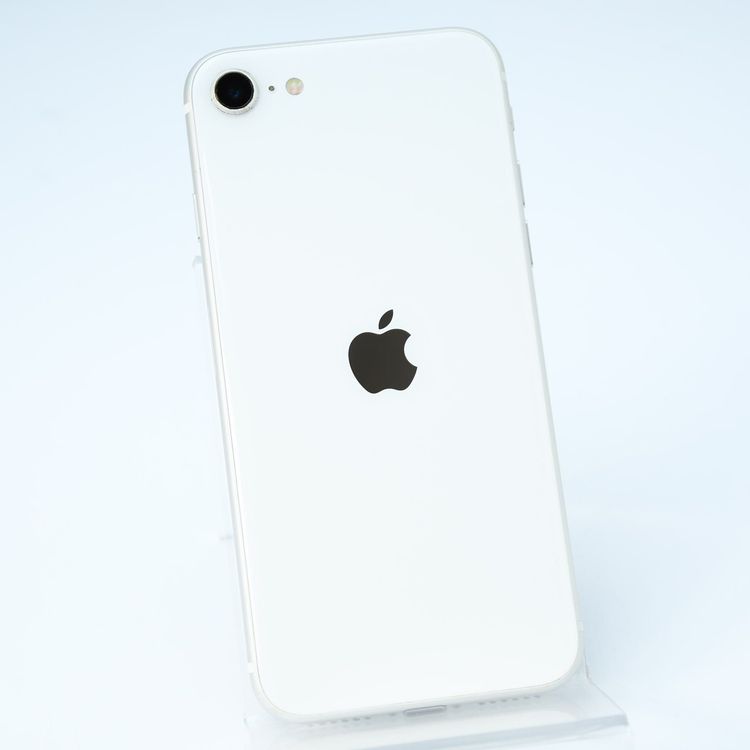 ��ư��ġ�����100 %��SIM�ե꡼ iPhone SE�裲���� 128GB �ۥ磻��