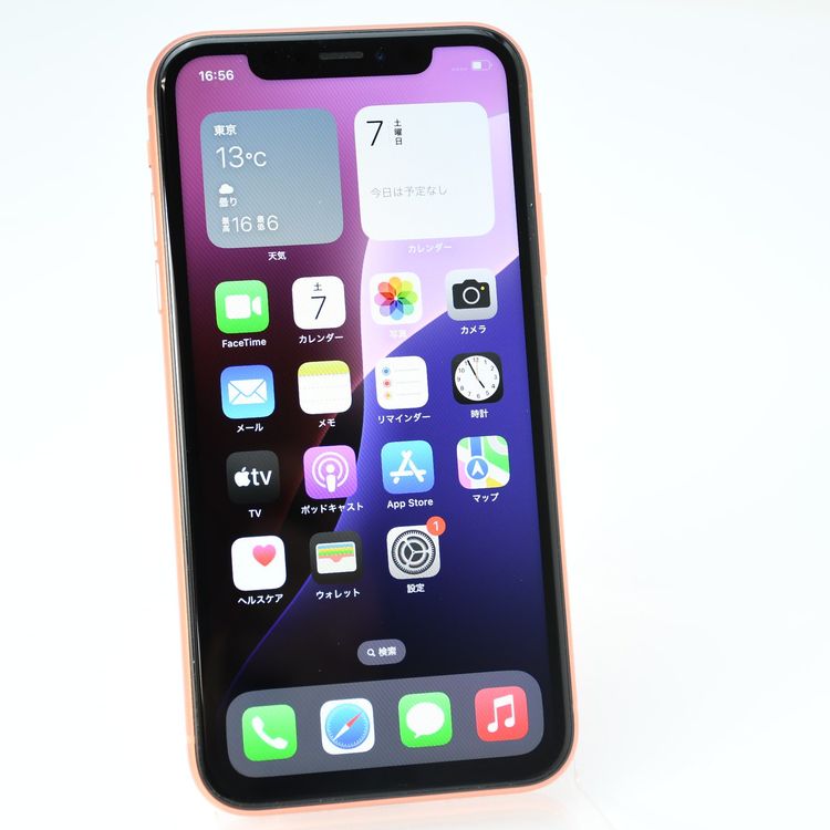 �����ʡ������Хåƥ꡼83���docomo SIM�ե꡼ iPhone XR 64GB �������