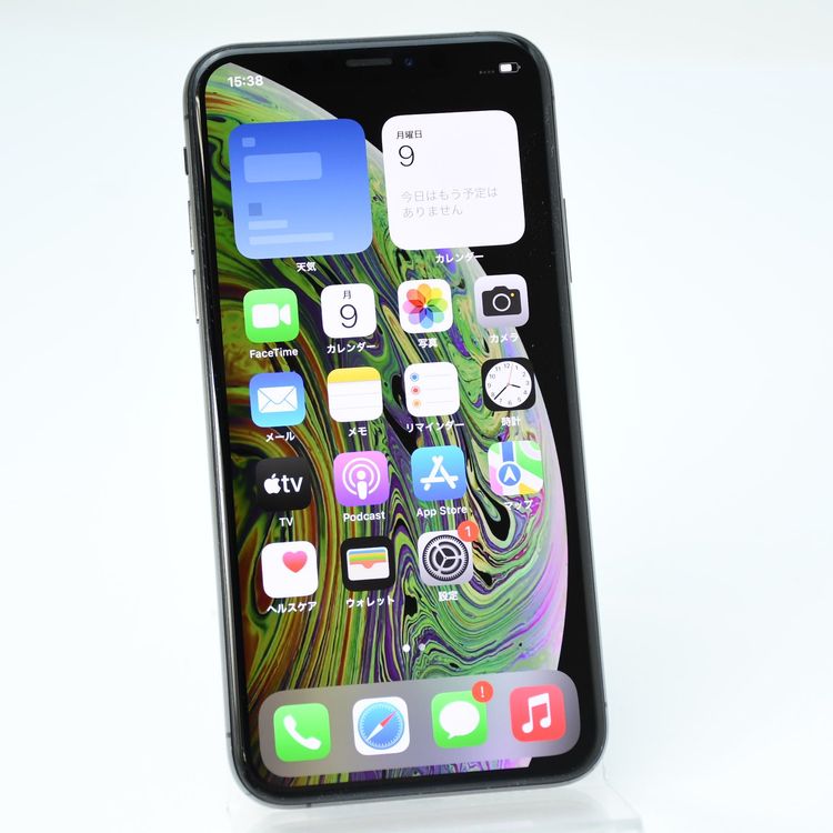 �����ʡ������Хåƥ꡼85���docomo SIM�ե꡼ iPhone XS 64GB