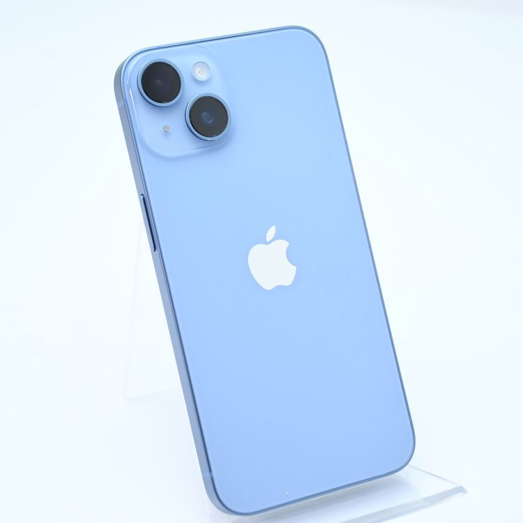【純正バッテリー最大容量 100%】SIMフリー iPhone14 128GB ブルー