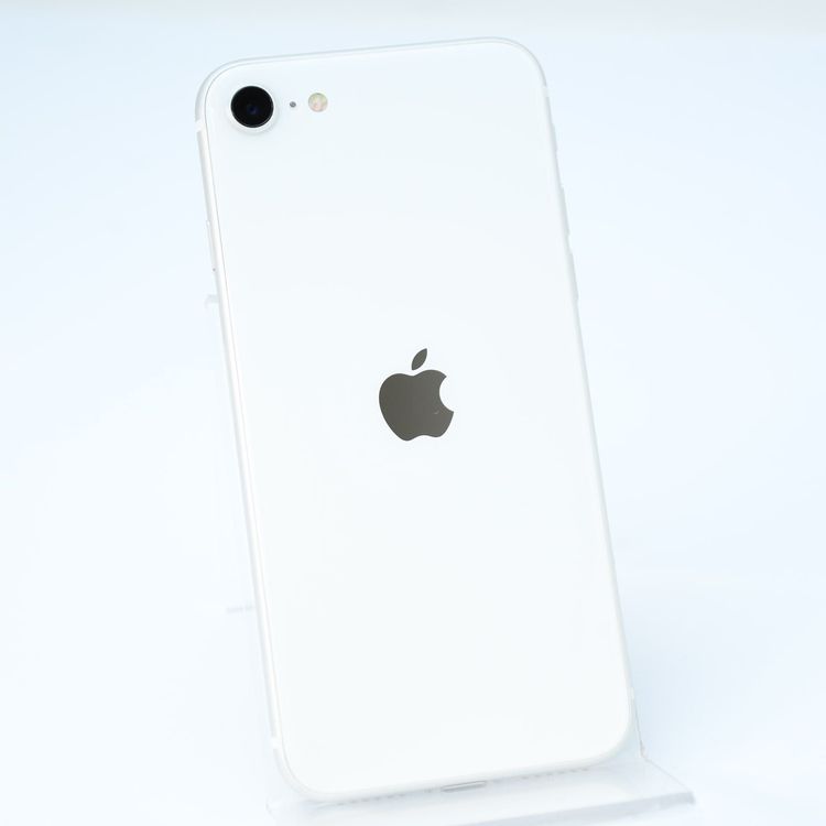 ��ư��ġ�����100 %�����ʡ�SIM�ե꡼ iPhone SE�裲���� 64GB �ۥ磻��