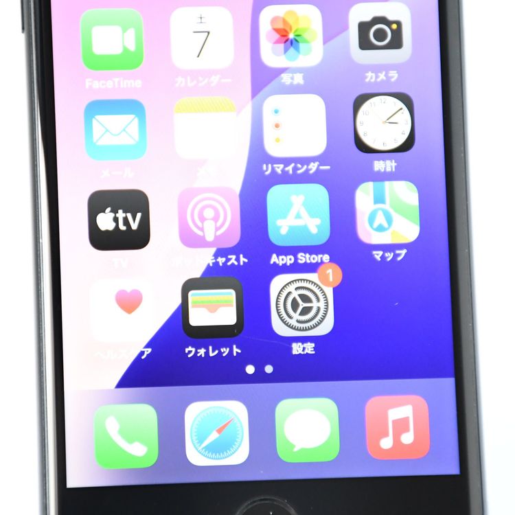 �ڽ����Хåƥ꡼100%��docomo SIM�ե꡼ iPhoneSE �裳���� 64GB