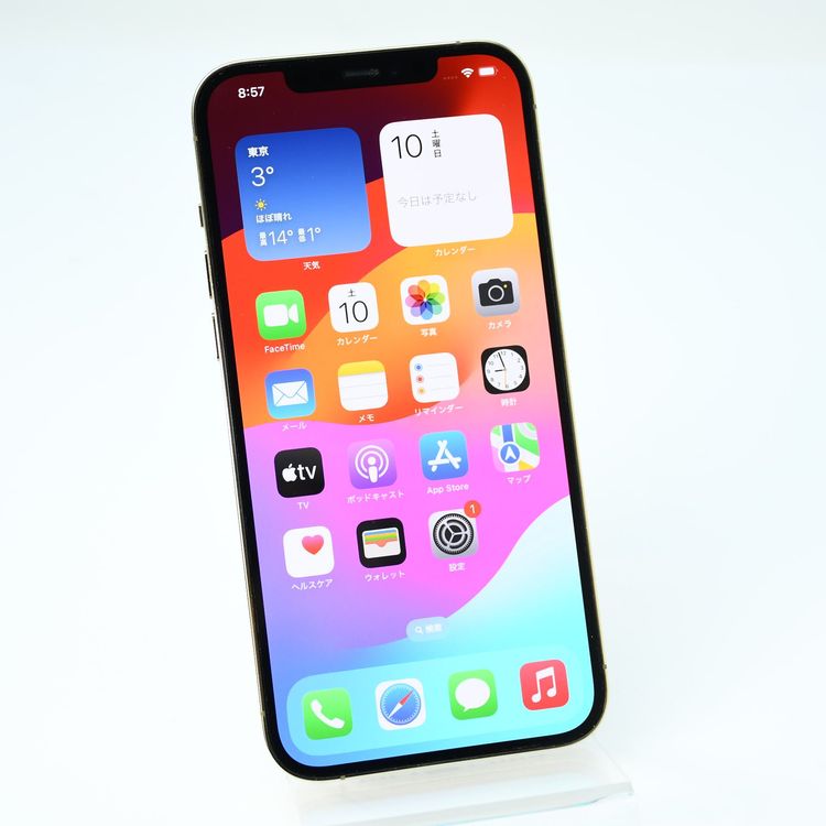 �ڱվ����ʡ���°�ʴ�����SIM�ե꡼ iPhone12 Pro Max 128GB �������