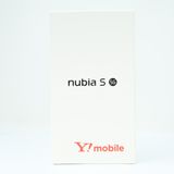 【新品同様】Y!mobile SIMフリー nubia S 5G A403ZT ホワイト