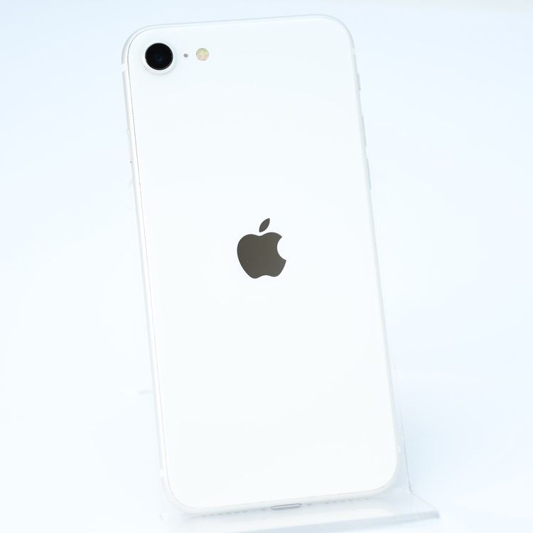 ��ư��ġ�����100 %�����ʡ�SIM�ե꡼ iPhone SE�裲���� 64GB �ۥ磻��