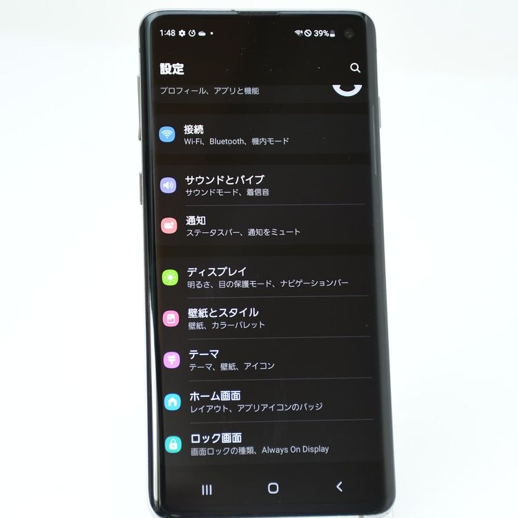 ���������ư��ġ��վ����ʡ�SIM�ե꡼ au Galaxy S10 SCV41 �ץꥺ��֥�å�