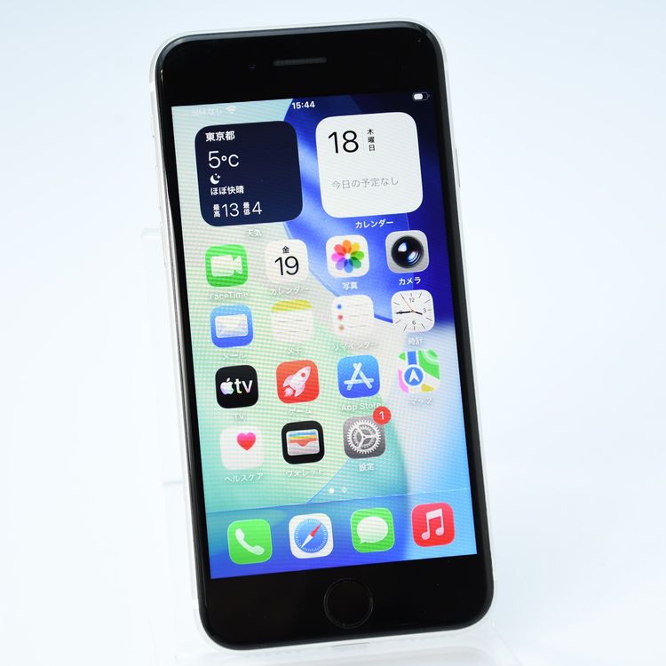 SIM�ե꡼ iPhone SE �裲���� 64GB �ۥ磻��